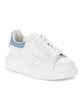 product Kid's Oversized Lace-Up Leather Sneakers image