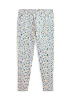 Ralph Lauren | Lauren Childrenswear Girls 7 16 Floral Stretch Jersey Leggings,商家Belk,价格¥122