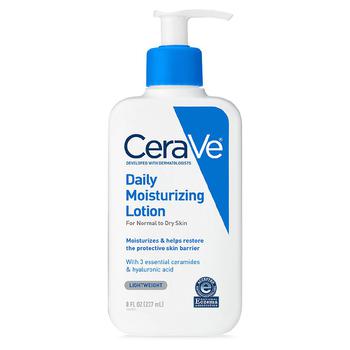 商品CeraVe | Daily Moisturizing Lotion for Normal to Dry Skin, Fragrance-Free,商家Walgreens,价格¥103图片
