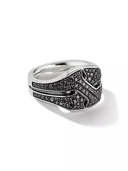 David Yurman | Armory Signet Ring in Sterling Silver,商家Saks Fifth Avenue,价格¥13128