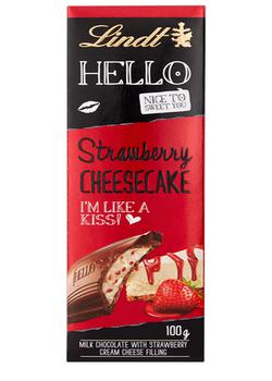 推荐Hello Strawberry Cheesecake Milk Chocolate Bar 100g商品