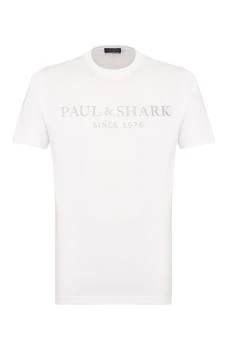 Paul & Shark | PAUL&SHARK 白色男士T恤 E20P1058-010,商家Beyond Italylux,价格¥559