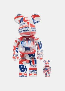 推荐Medicom Toy Be@rbrick Andy Warhol "Brillo" - 100% & 400% Set商品