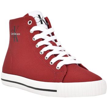 推荐Calvin Klein Jeans Womens Faith 3 Logo High Top Casual and Fashion Sneakers商品