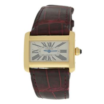 [二手商品] Cartier | Pre-owned Cartier Tank Divan Quartz White Dial Ladies Watch 2601商品图片,