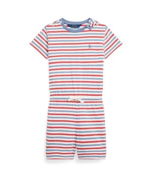 推荐Striped Cotton Jersey Romper (Toddler/Little Kids)商品