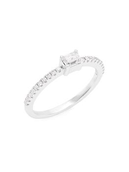 商品Saks Fifth Avenue Collection | 14K White Gold & 0.42 TCW Diamond Ring,商家Saks Fifth Avenue,价格¥10143图片