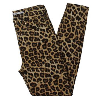 Celebrity Pink, Celebrity Pink | Celebrity Pink Womens Juniors Animal Print Ankle Skinny Jeans商品图片 2.4折