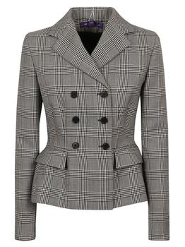 秋装拉夫劳伦西装, Ralph Lauren | Ralph L AU Ren Women's  Black Other Materials Blazer商品图片 