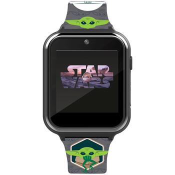 Accutime | Kid's Star Wars Baby Yoda Gray Silicone Strap Smart Watch 46x41mm商品图片,