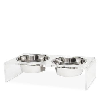 商品Hiddin | Double Feeder Pet Bowls & Stand,商家Bloomingdale's,价格¥746图片