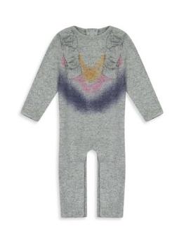 Andy & Evan | Baby Girl's Ruffle Chevron Coveralls商品图片,4折