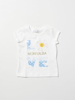 MONNALISA | Monnalisa T-shirt with logo商品图片,5.9折起