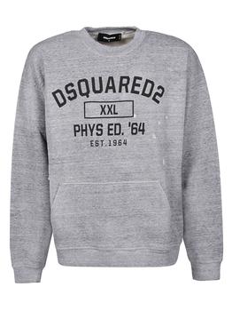 推荐Dsquared2 Men's  Grey Other Materials Sweatshirt商品