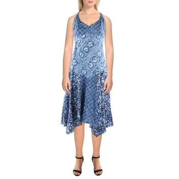 Ralph Lauren | Lauren Ralph Lauren Womens Linen Midi Dress 1.5折, 独家减免邮费