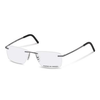 推荐Demo Square Mens Eyeglasses P8321 B 56商品