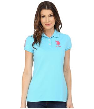 推荐Neon Logos Short Sleeve Polo Shirt商品