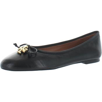 tory burch鞋, Tory Burch | Tory Burch Women's Tory Charm Leather Cushioned Slip On Ballet Flat商品图片 8.1折起