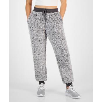 紧身裤男, Hippie Rose | Juniors' Sherpa Drawstring Jogger Pants商品图片 