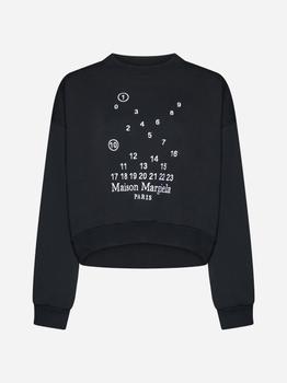 MAISON MARGIELA | Logo cotton sweatshirt商品图片,4折