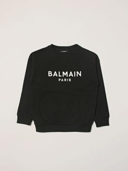 推荐Balmain cotton sweatshirt with logo商品