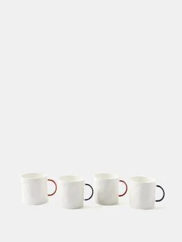 Feldspar | Set of four fine china tea mugs,商家MATCHES,价格¥1551