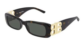 推荐Grey Rectangular Ladies Sunglasses BB0096S 002 51商品
