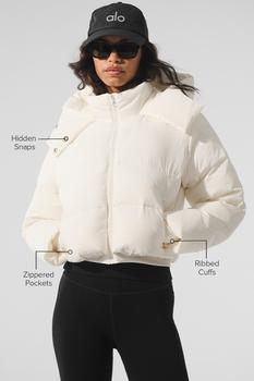 Foxy Puffer Jacket - Espresso | Alo Yoga