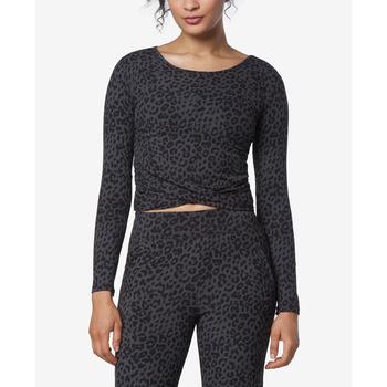 Marc New York by Andrew Marc | Women's Long Sleeve T-Shirt with Twist商品图片,