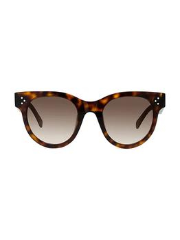 推荐50MM Plastic Rectangular Sunglasses商品