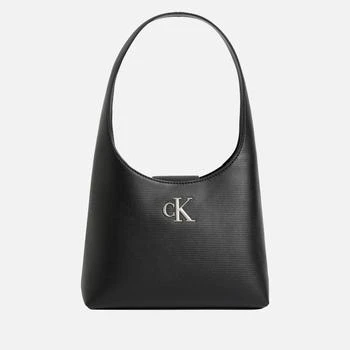 推荐Calvin Klein Jeans Women's Minimal Monogram Shoulder Bag - Black商品