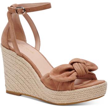 kate spade new york, Kate Spade | Kate Spade New York Womens Tianna Linen Ankle Strap Wedge Sandals商品图片 3.2折起