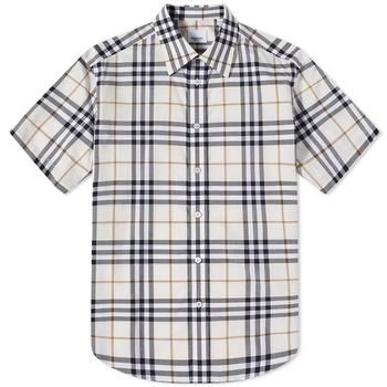 burberry短袖, Burberry | Burberry Caxton Short Sleeve Check Shirt商品图片 