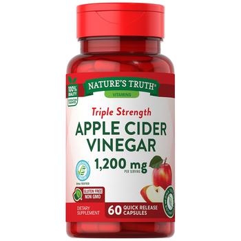 商品Nature's Truth | Apple Cider Vinegar 1,200 mg Capsules,商家Walgreens,价格¥59图片