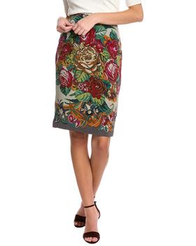 samantha, SAMANTHA SUNG | Samantha Sung Chloe Silk Pencil Skirt商品图片 3.7折