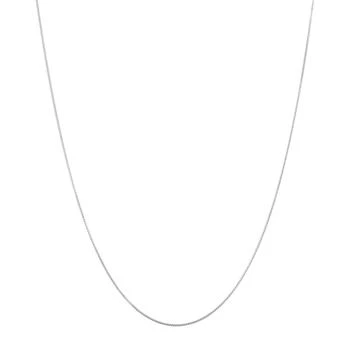 Macy's | Solid Box Link 24" Chain Necklace in 14K White Gold,商家Macy's,价格¥5205