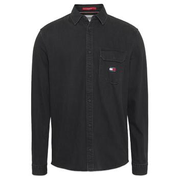Tommy Hilfiger | Tommy Jeans True Black Denim Shirt - Black商品图片,满$175享9折, 满折