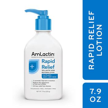 推荐Amlactin Alpha Hydroxy Therapy Rapid Relief Restoring Lotion And Ceramides, 7.9 Oz商品
