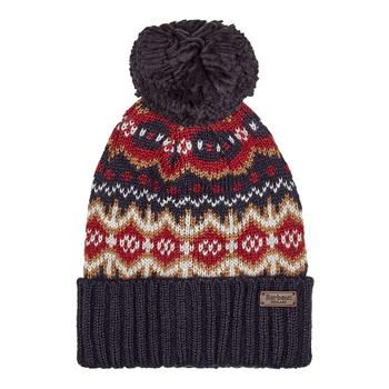 商品Barbour | Barbour Case Fairisle Beanie - Cranberry,商家Aphrodite 1994,价格¥238图片