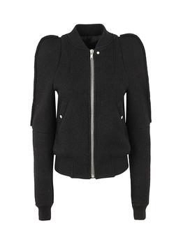 Rick Owens是什么牌子, Rick Owens | Rick Owens Puff-Sleeved Bomber Zipped Jacket商品图片 8.1折