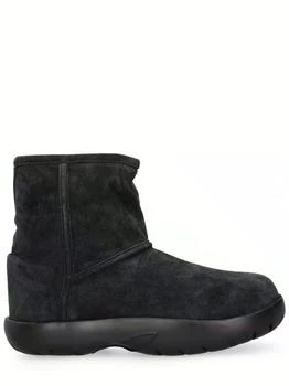 Bottega Veneta | Snap Leather Ankle Boots 