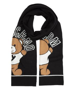 Moschino | Moschino Teddy Bear Wool Wool Scarf商品图片,