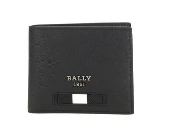 Bally | Bally Bevye Logo Plaque Bi-Fold Wallet 7.6折