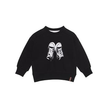 商品Deux par Deux | Boy French Terry Sweatshirt Black - Toddler|Child,商家Macy's,价格¥322图片