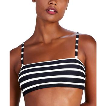 推荐Women's Striped Square-Neck Bikini Top商品
