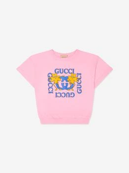 推荐Girls Logo Print T-Shirt in Pink商品