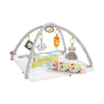 Fisher Price | Perfect Sense Deluxe Gym, Plush Infant Play Mat with Toys,商家Macy's,价格¥337