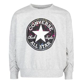 Converse | Ruched Chuck Patch Crew (Little Kids),商家Zappos,价格¥105