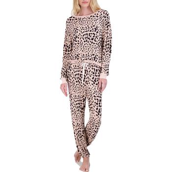 推荐Honeydew Dream Team Women's 2 Piece Printed Sweatshirt and Joggers Pajama Set商品