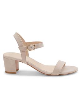 stuart weitzman凉鞋直邮, Stuart Weitzman | Tibby Suede Sandals商品图片 4.4折